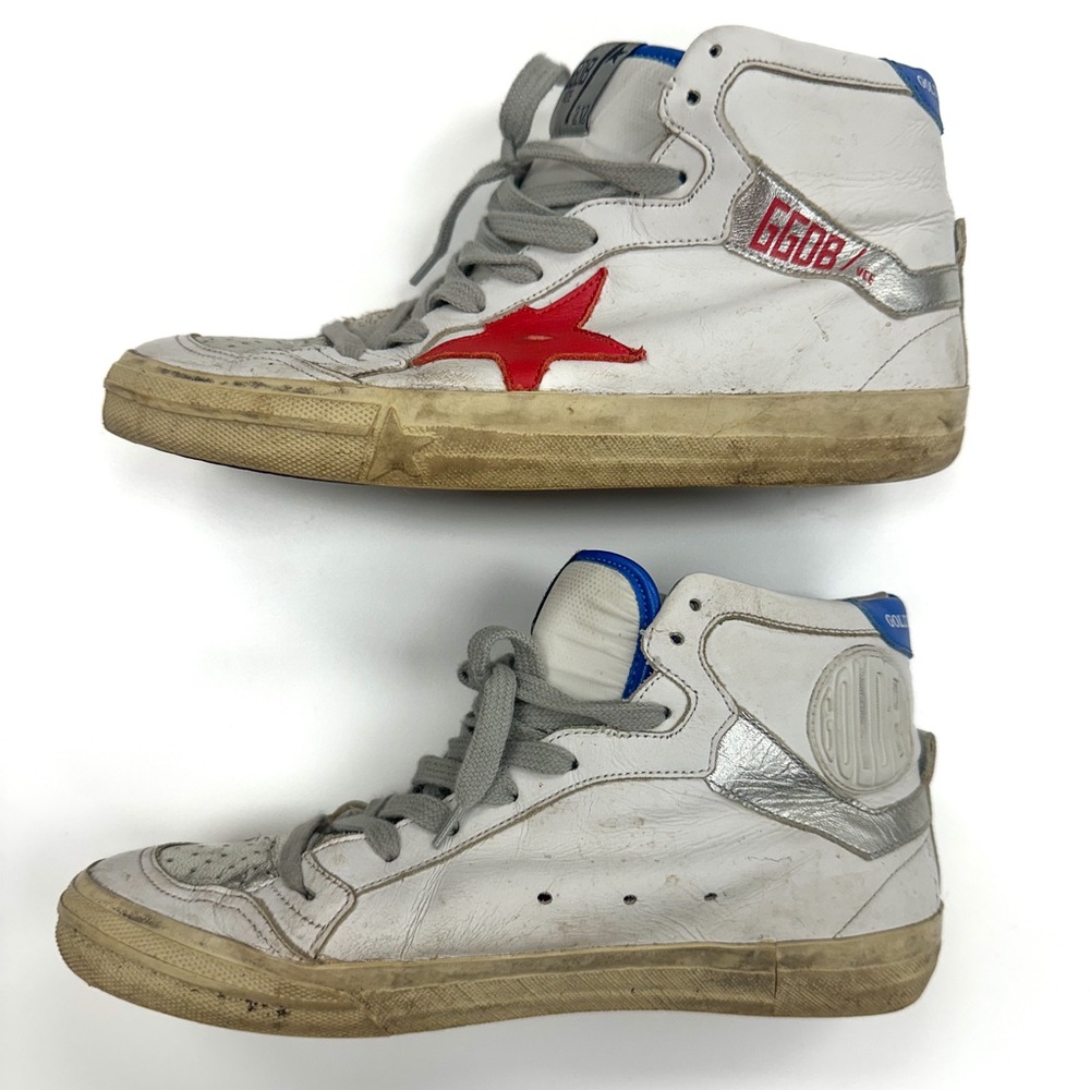 Golden Goose 2.12 High Top Leather Sneaker